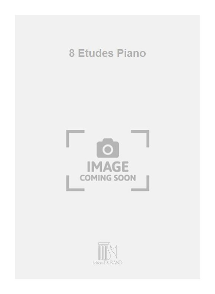 8 Etudes Piano